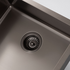 Titan Essentials 350mm Single Bowl Kitchen Sink - Gunmetal TSGM40 image NaN