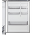CHiQ 396L Bottom Mount Refrigerator Stainless Steel CBM394NSS6E image NaN