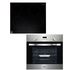 Brohn 60cm Electric 10 Function Oven and Ceramic Cooktop Pack BRCSC6001SS image NaN