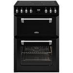 Belling 60cm Mini Richmond Black Induction Freestanding Oven BMR60DOINDB hero image