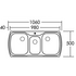 Oliveri Monet Sink MO793 image NaN