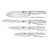 Furi Pro Stone Knife Block Set Midnight Five Piece 41500 image NaN