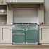Falcon 110cm Elise Freestanding Dual Fuel Oven/Stove Mineral Green and Nickel ELS110DFMGN image NaN