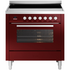 ILVE 90cm Pro-Line Single Electric Oven with Induction Cooktop LBI09WMPBU image NaN