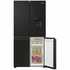 Haier 508L Quad Door French Door Frost Free Fridge Black HRF580YHC image NaN