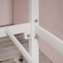 Zinus Patricia Double Metal Canopy Bed Frame White AU-CPBFW-D image NaN
