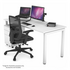 Jason.L 1400 x 700 Quadro Square Leg Home Office Desk - White QDS1407.W.WT image NaN