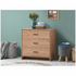 Ostro Cody Three Drawer Lowboy Mid Tone Oak AOF-C3D03 image NaN