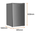 Eurotech 121L Bar Fridge Stainless Steel ED-BF126SS-2 image NaN