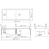Abey PD150S Schock Preparation Station Double Bowl Sink image NaN