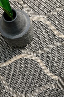 Rug Culture Terrace Large Black Rug 290X200CM - TER-5501-BLK-290X200 hero image