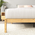 Zinus Moiz King Single Bamboo Wooden Bed Base AU-FBMMB2ZC-12B image NaN