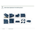 Zinus 3 Seater Sofa Blue Weave AU-USSJCF-3BW image NaN