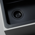 Titan Essentials 500mm Single Bowl Kitchen Sink - Matte Black TSBS52 image NaN