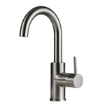 Rogerseller Tonic Gooseneck Basin Mixer - Brushed Nickel 3606013607 hero image