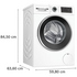 Bosch Series 6 10kg Front Load Washing Machine WGG254Z1AU image NaN