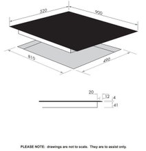 Smeg SAI95 90cm SmartSense Induction Cooktop hero image