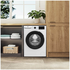 Beko 8kg Front Load Washing Machine with Steam White BFLB8010W image NaN
