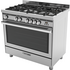 Glem 90cm Fan Assisted Gas Freestanding Oven Stainless Steel GS965GG image NaN