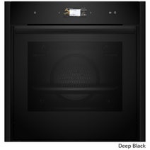 NEFF 60cm Pyrolytic Slide & Hide Oven with Added Steam Deep Black B69VS73Y0A-DB hero image