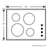 Electrolux 60cm Induction Cooktop EHI635BD image NaN