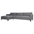 Ostro Freycinet 4 Seater Left Hand Chaise Sofa Grey Stone U6250ZLHFMERGST image NaN