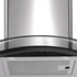 Euromaid 60cm Stainless Steel with Curve Glass Canopy Rangehood RGT6  image NaN