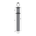 Rinnai FFROOFCOWL Vertical Flue Terminal