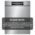 Bosch 60cm Series 4 Built Under Stainless Steel Dishwasher SMU4HTS01A image NaN