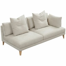 Kalona KYOTO Left Facing Extended Chaise Sofa Pearl WS-205-LCS-VILA-54 hero image