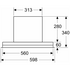 Bosch 60cm Series 6 Integrated Rangehood Matte Black DBB67DP60A image NaN