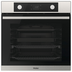 Haier 60cm 500 Series Pyrolytic Oven with Air Fry Stainless Steel HWO60S12EPX5 hero image