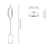CTO Lighting Pendulum Floor Light - Brass PENFLOSB image NaN