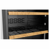 Triomph 168 Bottle Single Zone Ageing Wine Fridge TKV168PDBX image NaN