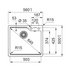 Franke Urban Fragranite 560mm Single Bowl Topmount Sink Onyx UBG610-56ONB image NaN