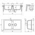 Abey TN200TC Schock Typos Double Bowl Sink Pack image NaN