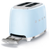 Smeg 50s Retro Style 2 Slice Toaster Pastel Blue TSF01PBAU image NaN