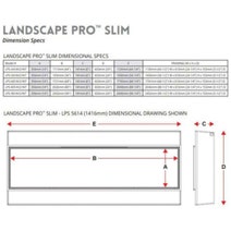 Modern Flames Landscape Pro Slim 80" Gen 1 Built In Fireplace LPS-8014-INT hero image