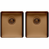 Titan Medium and Medium Double Bowl Sink TSCG4040 image NaN