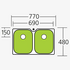 Oliveri DZ10U Diaz Undermount Sink image NaN