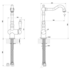 Gessi 08744BN Romance Kitchen Mixer Tap image NaN