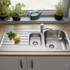 Blanco LIVIT II 6S Single Bowl and 3/4 Inset Sink with Right Hand Drainer 528221 image NaN