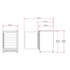 Husky Vino Pro 44 Bottle Wine Storage Cabinet HUS-WC54D-ZY image NaN