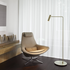 CTO Lighting Heron Floor Light - Satin Brass HERFLOSB image NaN
