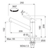Franke Basis Double Bowl Topmount Sink with Left hand Drainer and Orbit Tap Pack - Onyx BFG621LTA9200ON image NaN