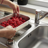 Blanco TIPO II 6S Single Bowl and 3/4 Inset Sink with Left Hand Drainer 528226 image NaN