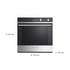 Fisher & Paykel 60cm Pyrolytic Built-In Oven OB60SD11PX1 image NaN