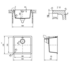 Abey N100SW Schock Soho Single Bowl Sink image NaN
