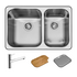 Abey Q180T NuQueen 1 and 3/4 Bowl Sink Pack image NaN
