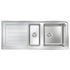 Abey LGP180R Lago Plus 1 and 1/2 Double Bowl Sink with Left Hand Drainer image NaN